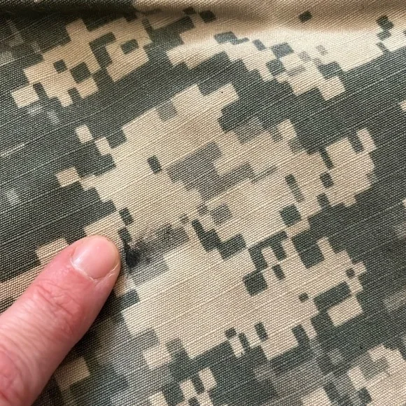 Army Combat Camouflage Men’s Uniform Jacket Size L and Pants Size M/L - Picture 12 of 14